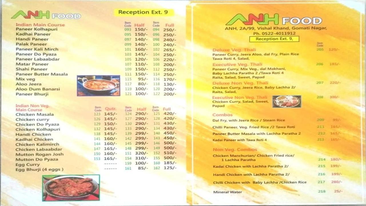 Anh Hotel Lucknow Esterno foto